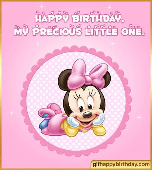 happy birthday minnie mouse gif