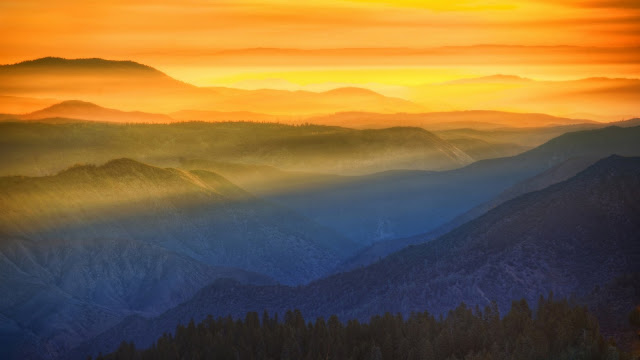 Amazing Sunset Landscape HD Wallpaper