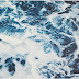Rivet Blue Ocean Waves Print on Canvas