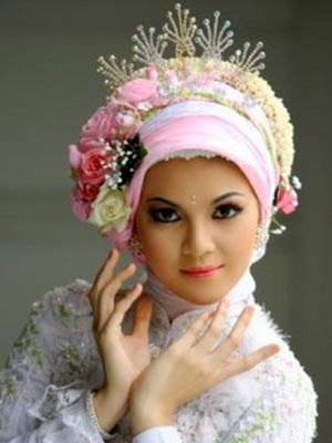 Model Jilbab Pengantin Terbaru 4