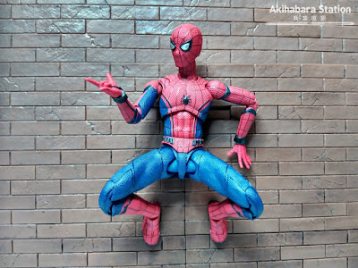 S.H.Figuarts Spider-man Homecoming + Wall - Tamashii Nations