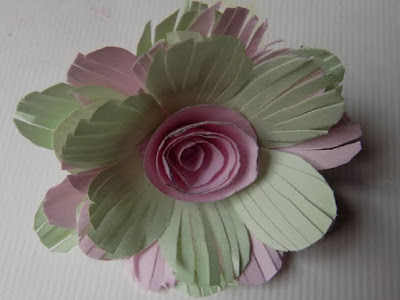 a4 paper flower