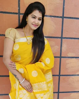 Actress Rachitha Dinesh Latest saree pics