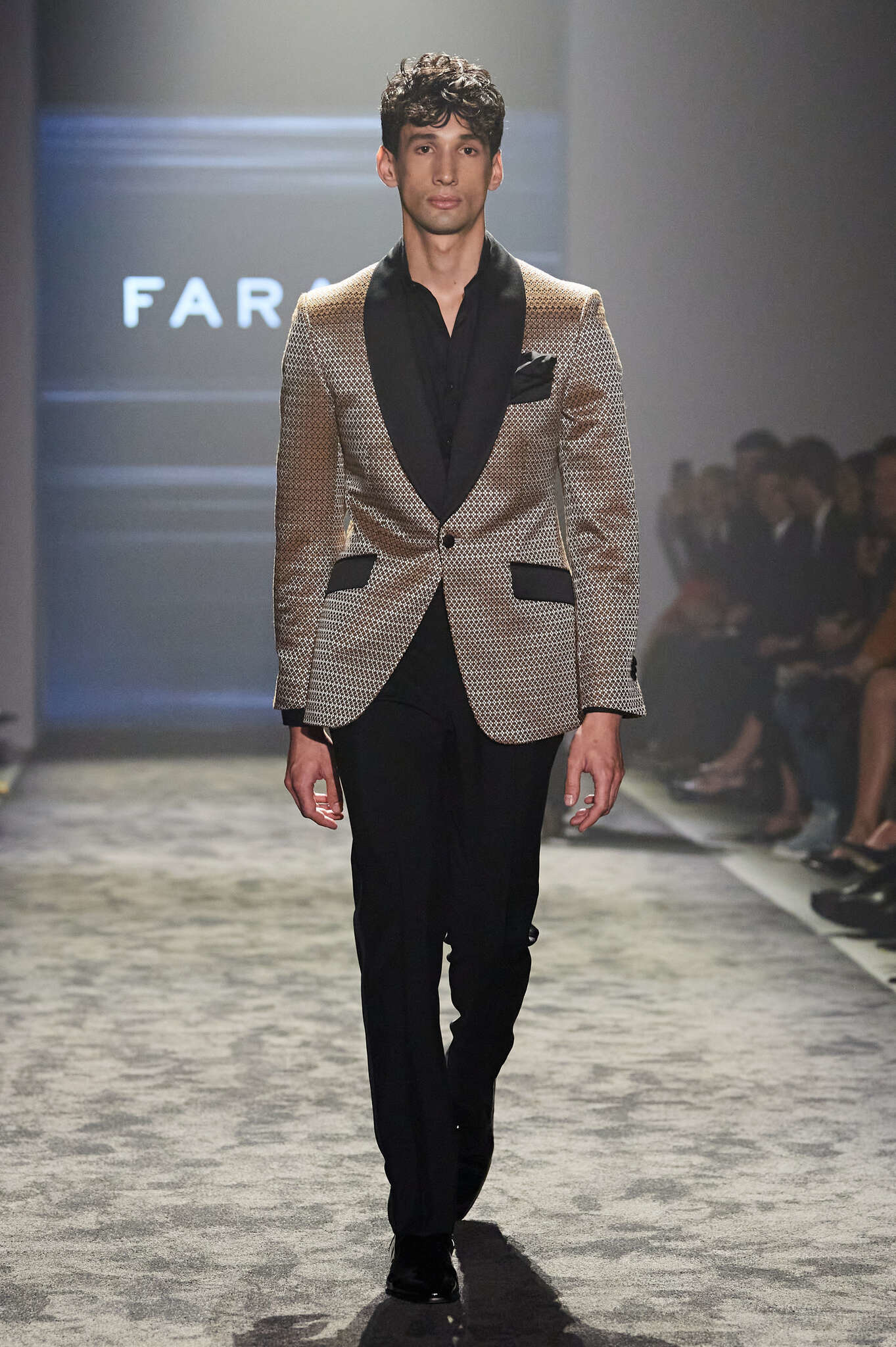 Farage’s Poised Debut at Australian Fashion Week: Legacy in Motion