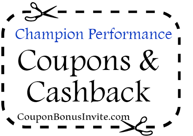 ChampionPerformance Coupon Code April, May, June, July, August, September, November: ChampionPerformance.com Coupon 2021