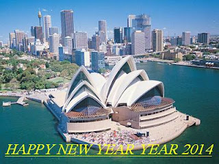 Happ  New Year 2014 Greetings Wishing Cards Wallpapers