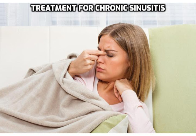 Treatment for Chronic Sinusitis - Most people with chronic sinus symptoms can be cured using antibiotics. Extreme cases may also require surgery. With advances in medical sciences, doctors are coming up with new ways of curing sinus. Some of the methods include flushing the nose with saline water and a syringe. Steroids are also used at times to dislodge the infected mucous.