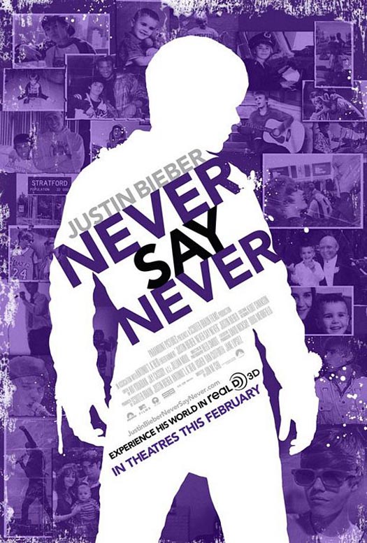 justin bieber book poster. justin bieber never say never