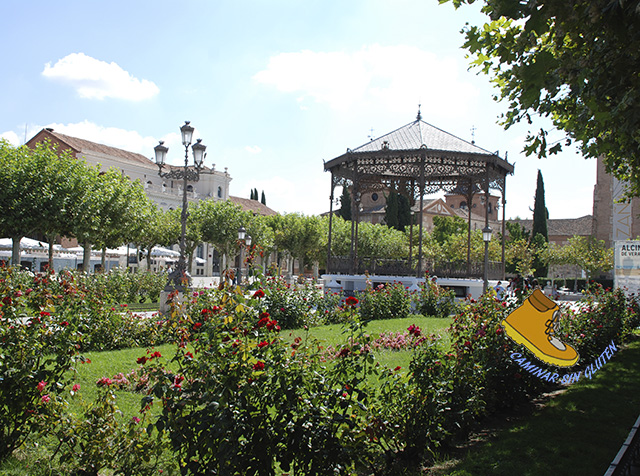 PLAZA DE CERVENTES DE ALCALA DE HENARES