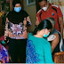 Kapolsek Banjarbaru Utara Pantau Langsung Vaksinasi Lansia