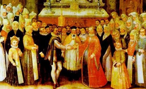 hidalgos vascos pintura mendieta boda