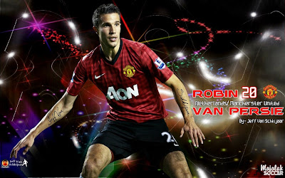 Wallpapers Robin Van Persie Manchester United (MU) 2012-2013