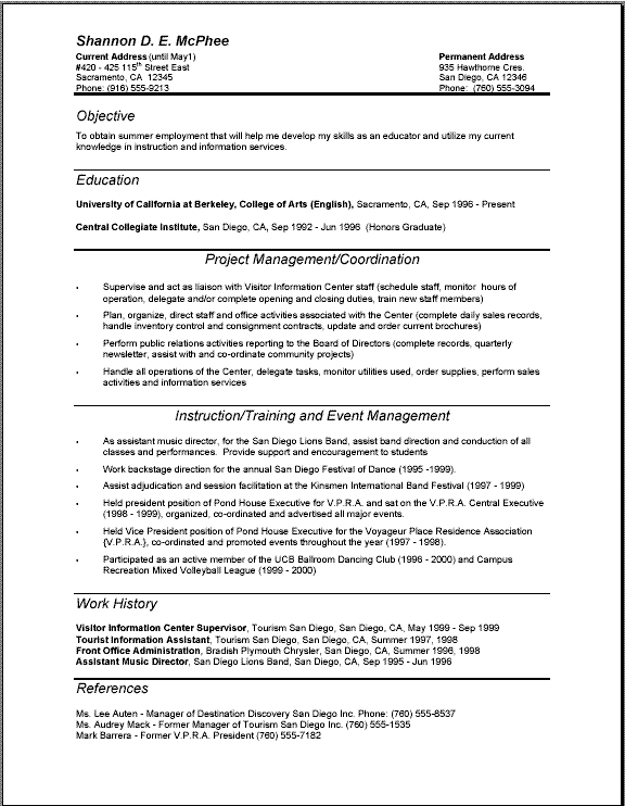 Professional Resume Template