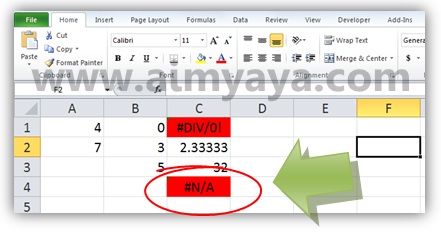 Formula atau rumus merupakan hal yang sangat membantu kita dalam menuntaskan pekerjaan Cara Menandai Semua Sel Error di Ms Excel