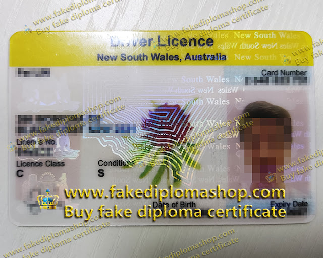 Australia NSW Driver Licence, Australia NSW ID