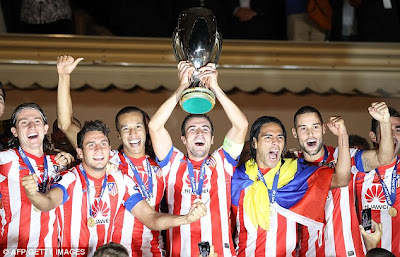 Hasil dan Video Chelsea 1-4 Atletico Madrid, Piala Super Eropa 2012