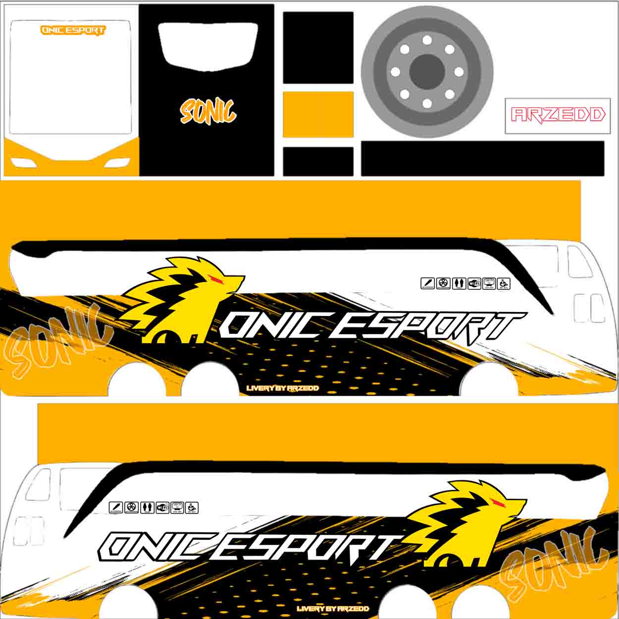 livery bussid onic