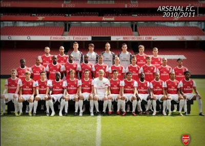 Arsenal Football Club Squad 2010-2011
