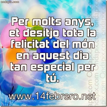 per molts anys felicitacions, cumpleaños en catalán frases ...