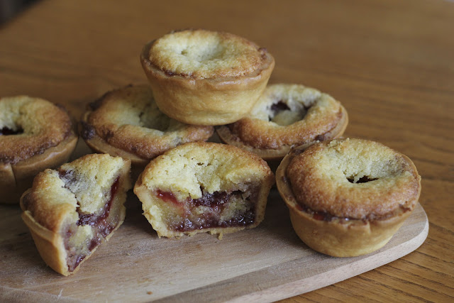 frangipane, almond, tart, mini, pastry, ground, pre bake, strawberry, wild, cherry, bake, patisserie, sweet, dessert