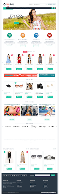 eCommerce template