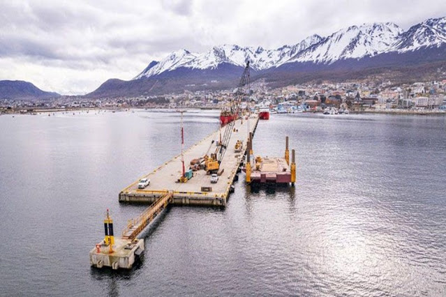 Gobierno anuncia la inauguracion de la ampliacion del puerto de Ushuaia