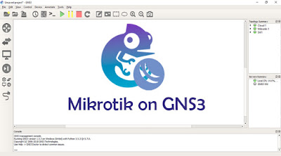 cara install mikrotik di GNS3