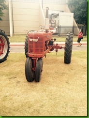 Farmall looking at front