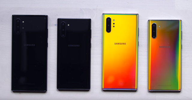 Specification Samsung Note 10 & 10 Plus 2019
