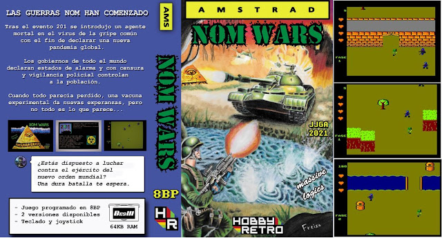 DISPONIBLE NOMWARS -Amstrad CPC-