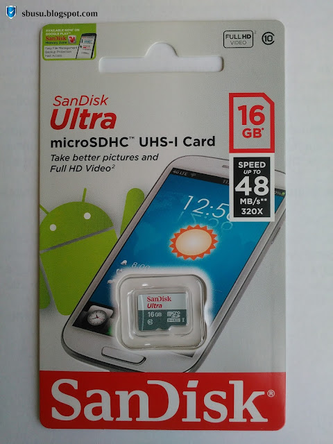 Карта памяти micro SDHC 16Gb SanDisk Ultra UHS-I 48MB/s (SDSQUNB-016G-GN3MN)