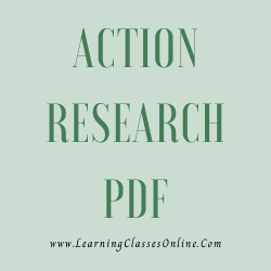 Action Research PDF download free in English Medium Language for B.Ed and all courses students, college, universities, and teachers