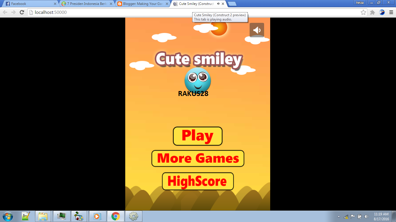 Contoh Project Game Keren Di Construct2  Making Your Game :D