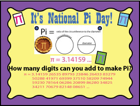 Excel Math Pi Day Bulletin Board And Ideas For The Math Class