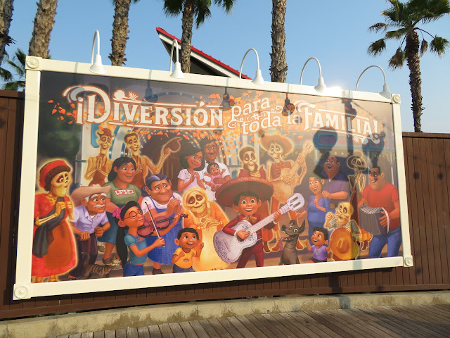 Coco Billboard Pixar Pier Disney California Adventure Disneyland
