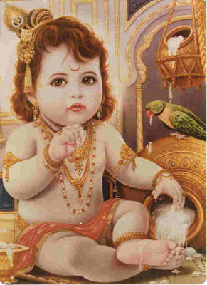 krishna childhood