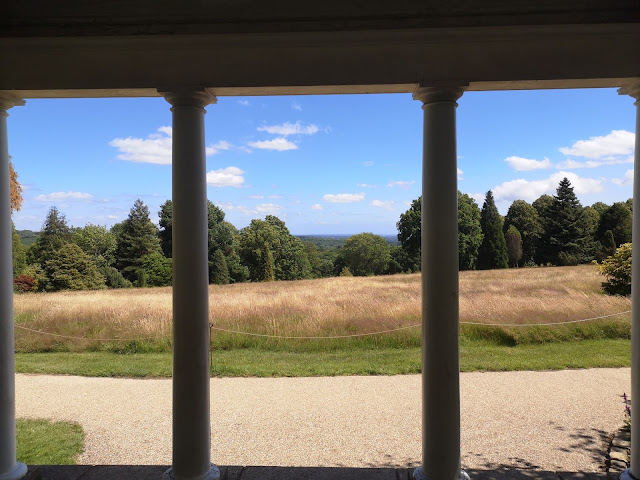 View from temple at Nymans