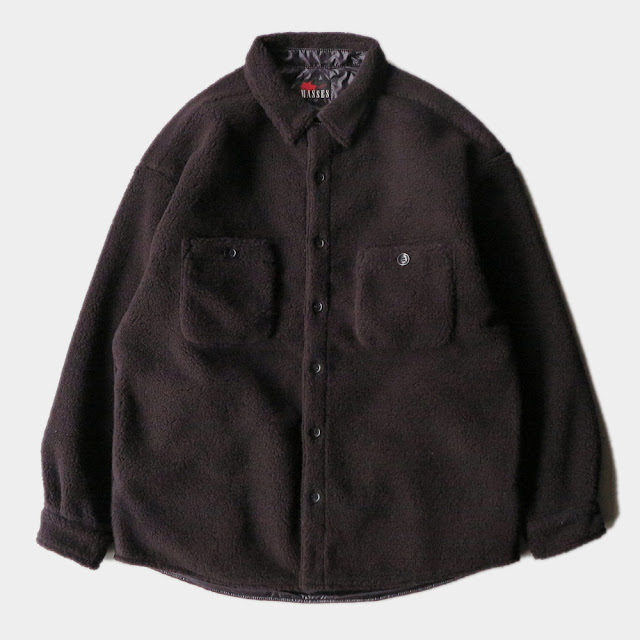 MASSES TOKYO 2020 AW FLEECE OVER SHT JKT TRUMPS 通販