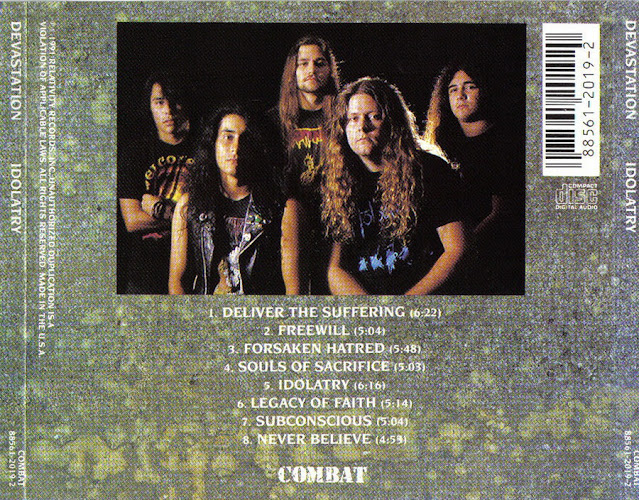 Old School Metal Music: Devastation - Idolatry (1991)