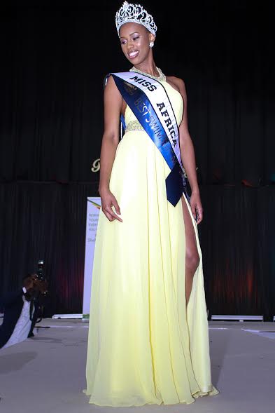 Miss Africa Great Britain was won by Sarah Jegede