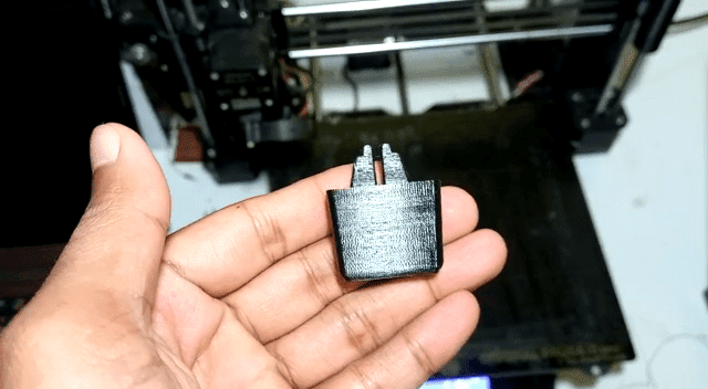 Klip Kisi AC Mobil Patah 3D Printing Cura Profile