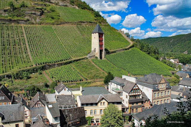 Middle Rhine River Germany geology cruise trip Bacharach castles history Remagen UNESCO world heritage area copyright RocDocTravel.com