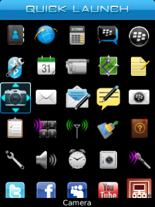 Cara Cepat Pindah Aplikasi Di BlackBerry dengan Quick Launcher