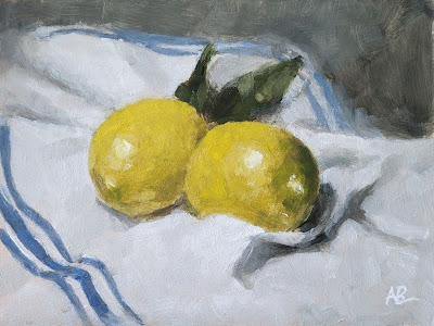 Lemons - Still Life Oil Painting
