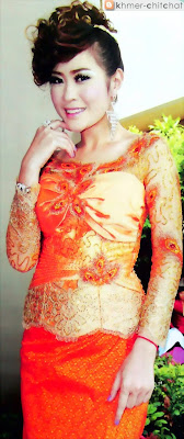 kol davy khmer actress in custom dress