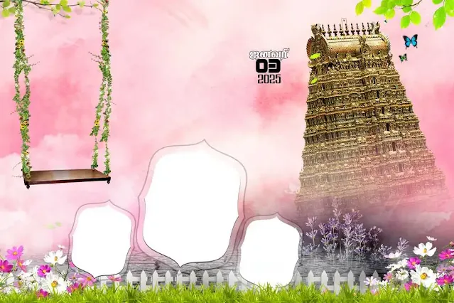 Thirumana Vazhthu Madal 12x18 Free PSD Download – Tamil Style1
