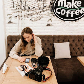 Роспись стен в кафе Make Coffee