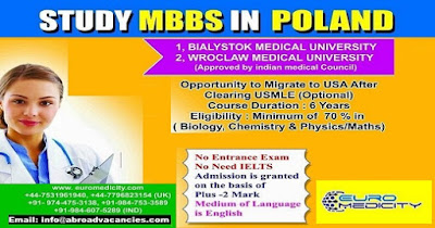MEDICAL UNIVERSITY OF LUBLIN - MBBS ADMISSION STARTED -APPLY NOW