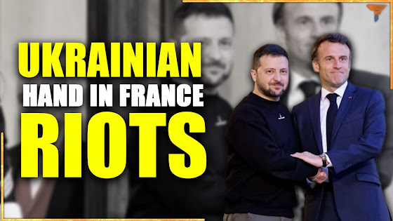 arms trade Ukraine France diversion riots refugees destabilization Sweden Finland violence