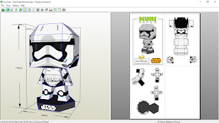 Kuri Paper - Pop Mini Funko First Order Stormtrooper Star Wars Papercraft